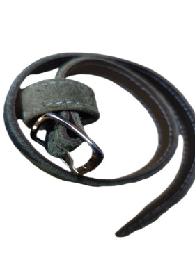 Στρατιωτικό τύπωμα δερμάτινη ζώνη + πορτοφολακι + βραχιολακι σετ