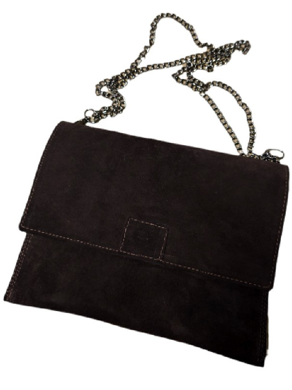 Καφέ καστορ τσαντάκι με απλό καπάκι