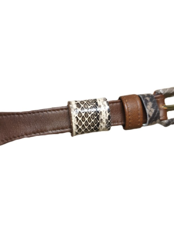 Ταμπά δερμάτινη ζωνη + λάστιχο