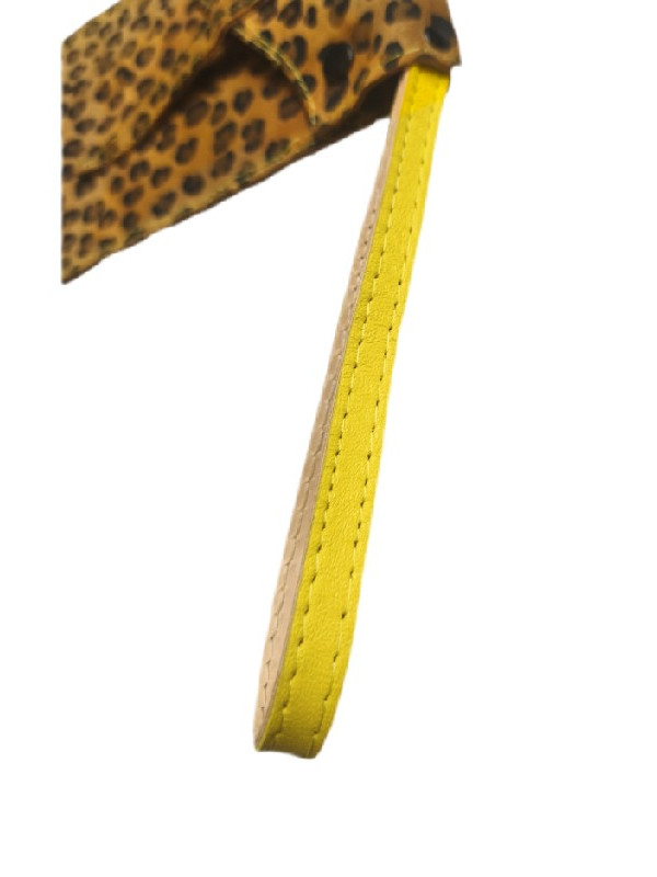 Λεοπαρ δερμάτινο τσαντακι για το κινητο