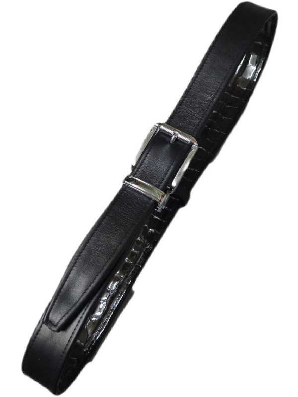 Μαύρη λεία ημιμάτ για επίσημο ένδυμα