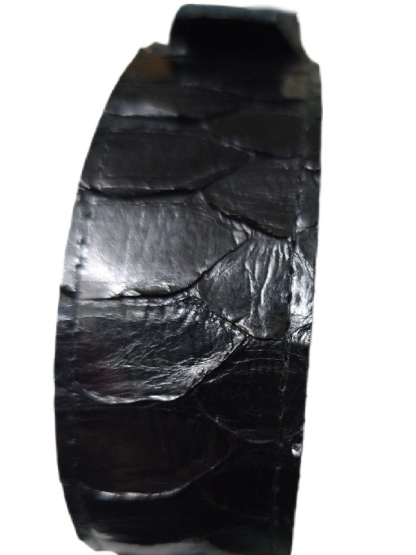 Φίδινη ζώνη από νερόφιδο σε χρώμα μαύρο