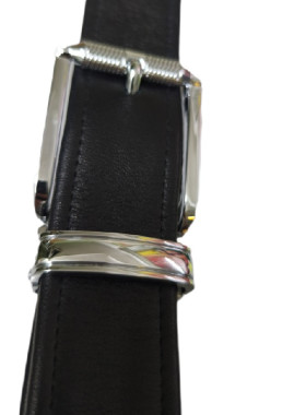 Μαύρη λεία ημιμάτ για επίσημο ένδυμα